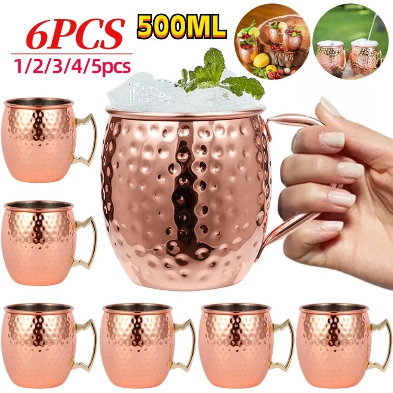 Wine Beer Coffee - Set da 1-6 Pezzi di Tazze