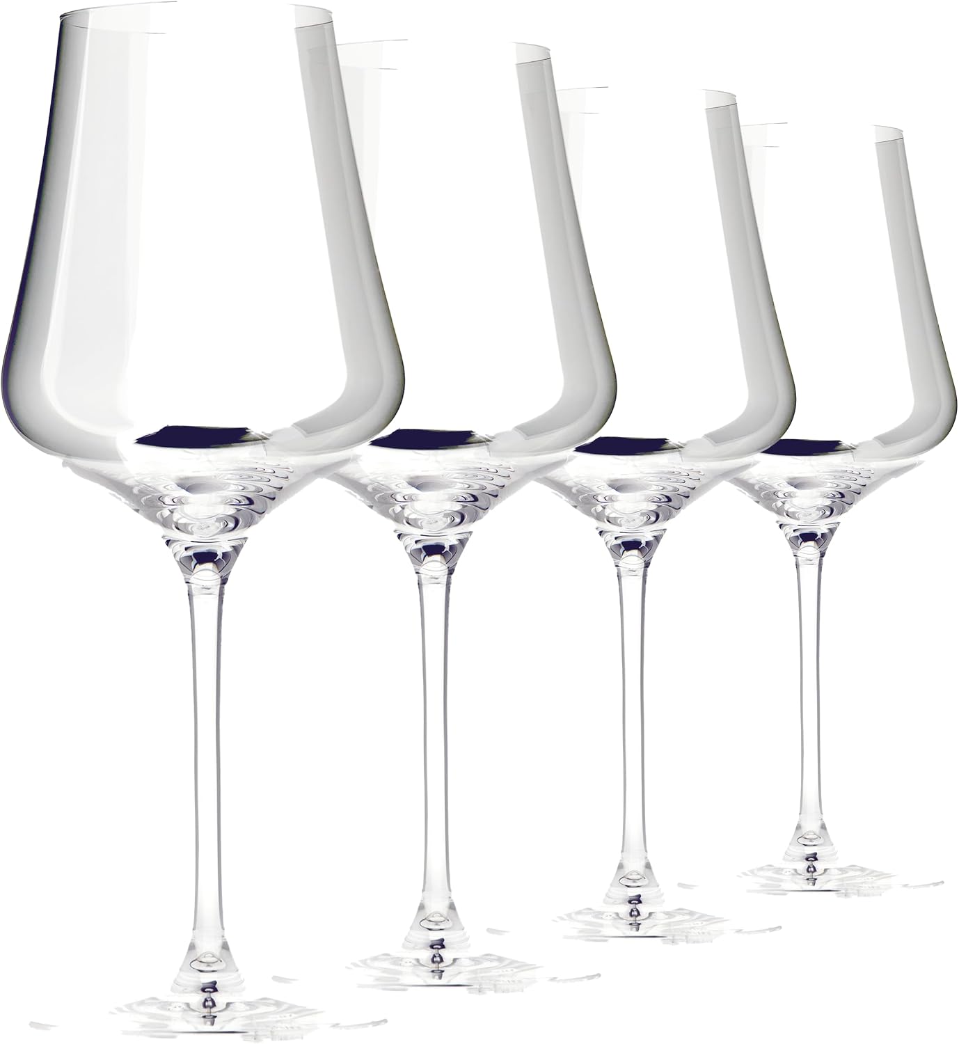 Wine Glass Set Crystal - Set di 4 Bicchieri da Vino