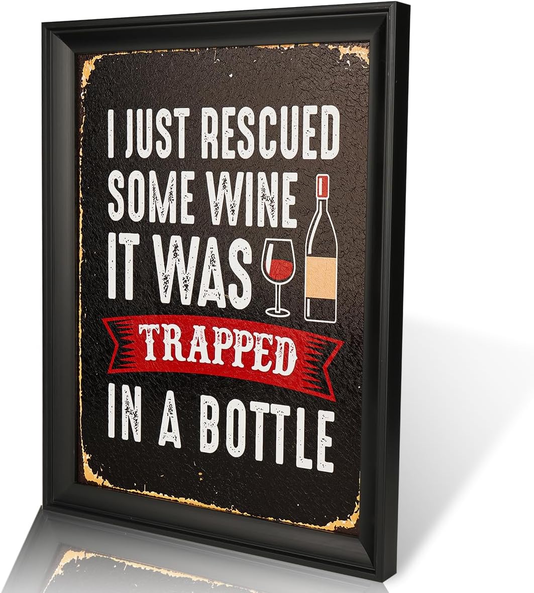 Wine Beers - Decorazione da parete con regole per