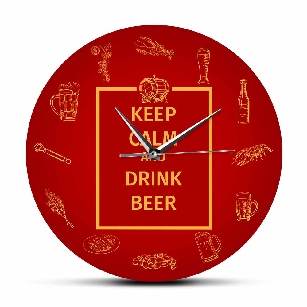 Wine Beer Pub - Mantieni la calma e bere birra,