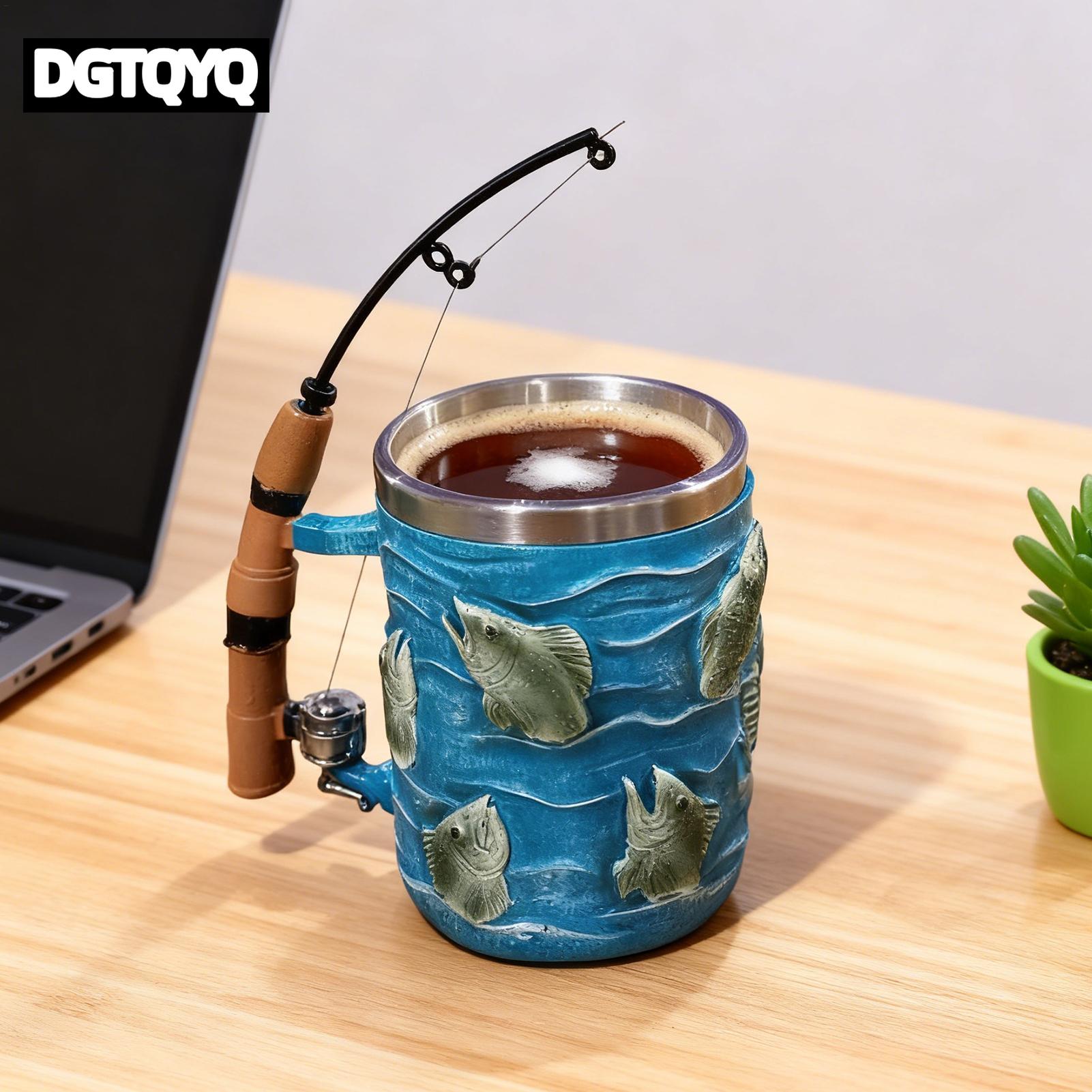 Wine Beer Coffee - Tazza da Caffè in Resina 3D