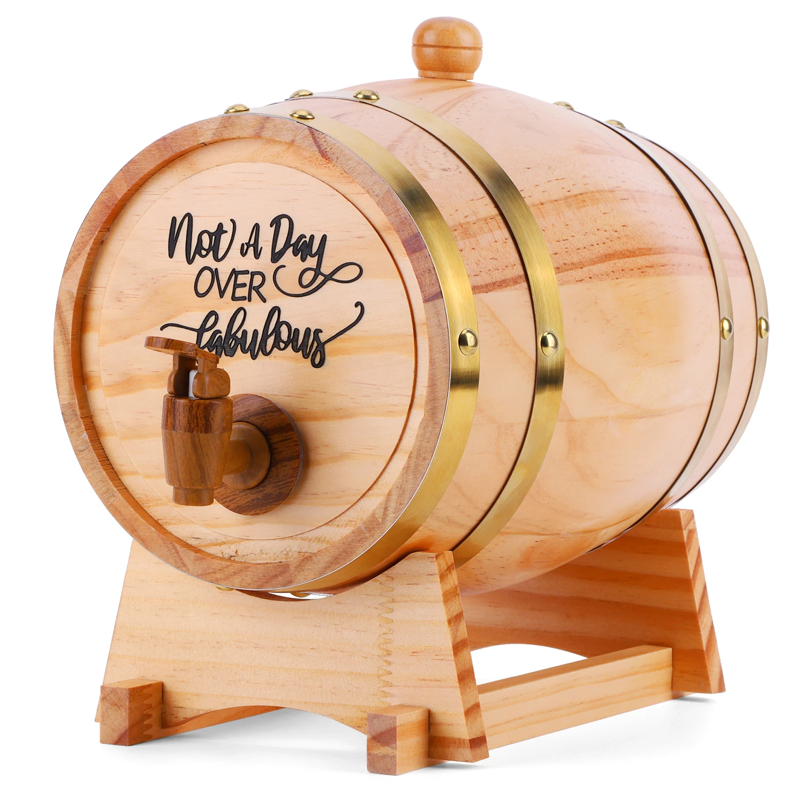 Barile di whisky in legno da 3 - Wine With Beer Cocktail recensione e prezzo