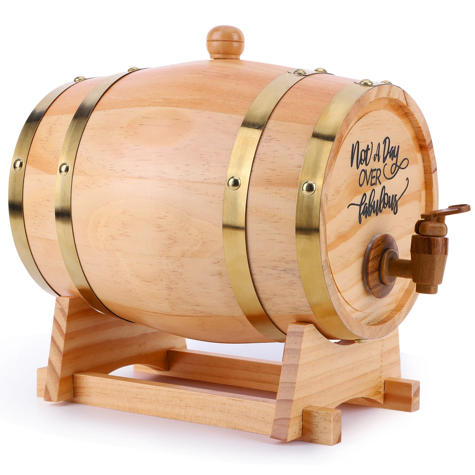 Barile di whisky in legno da 3 - Wine With Beer Cocktail recensione e prezzo