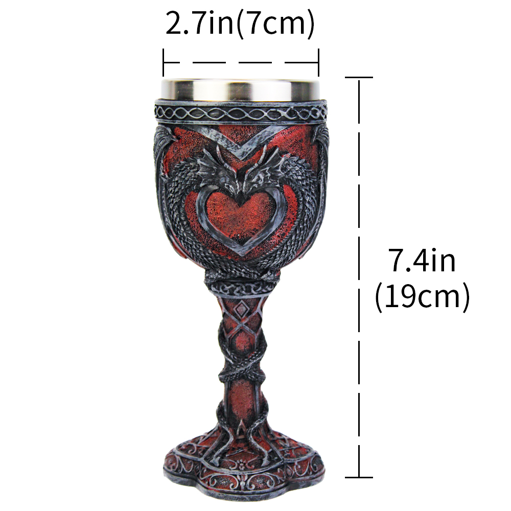 Nuova Tazza Medievale a Doppio - Wine Beer Coffee recensione e prezzo