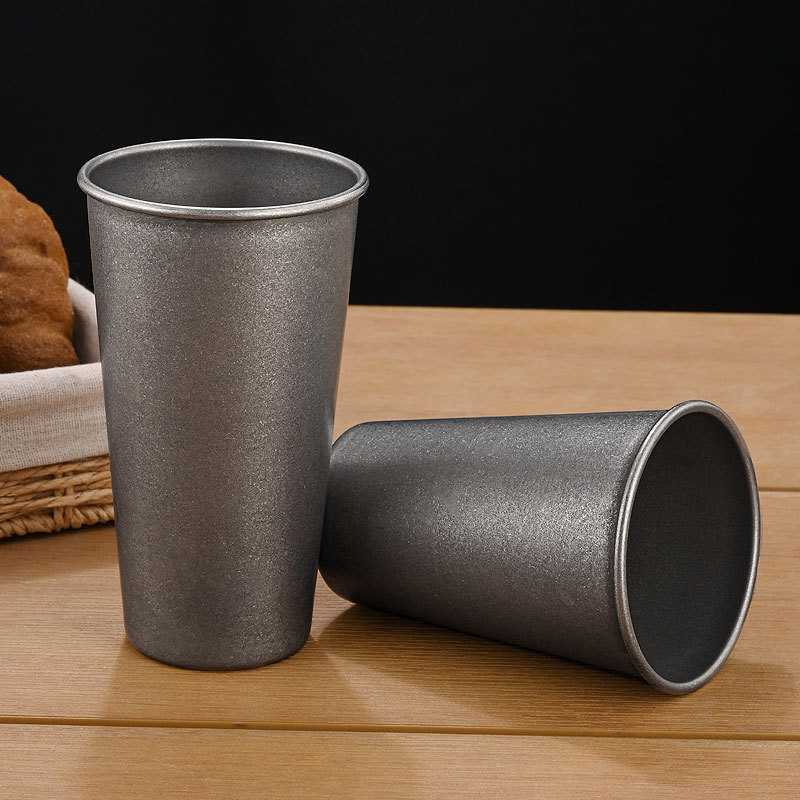 Bicchieri Retrò in Acciaio Ino - Wine Beer Coffee recensione e prezzo