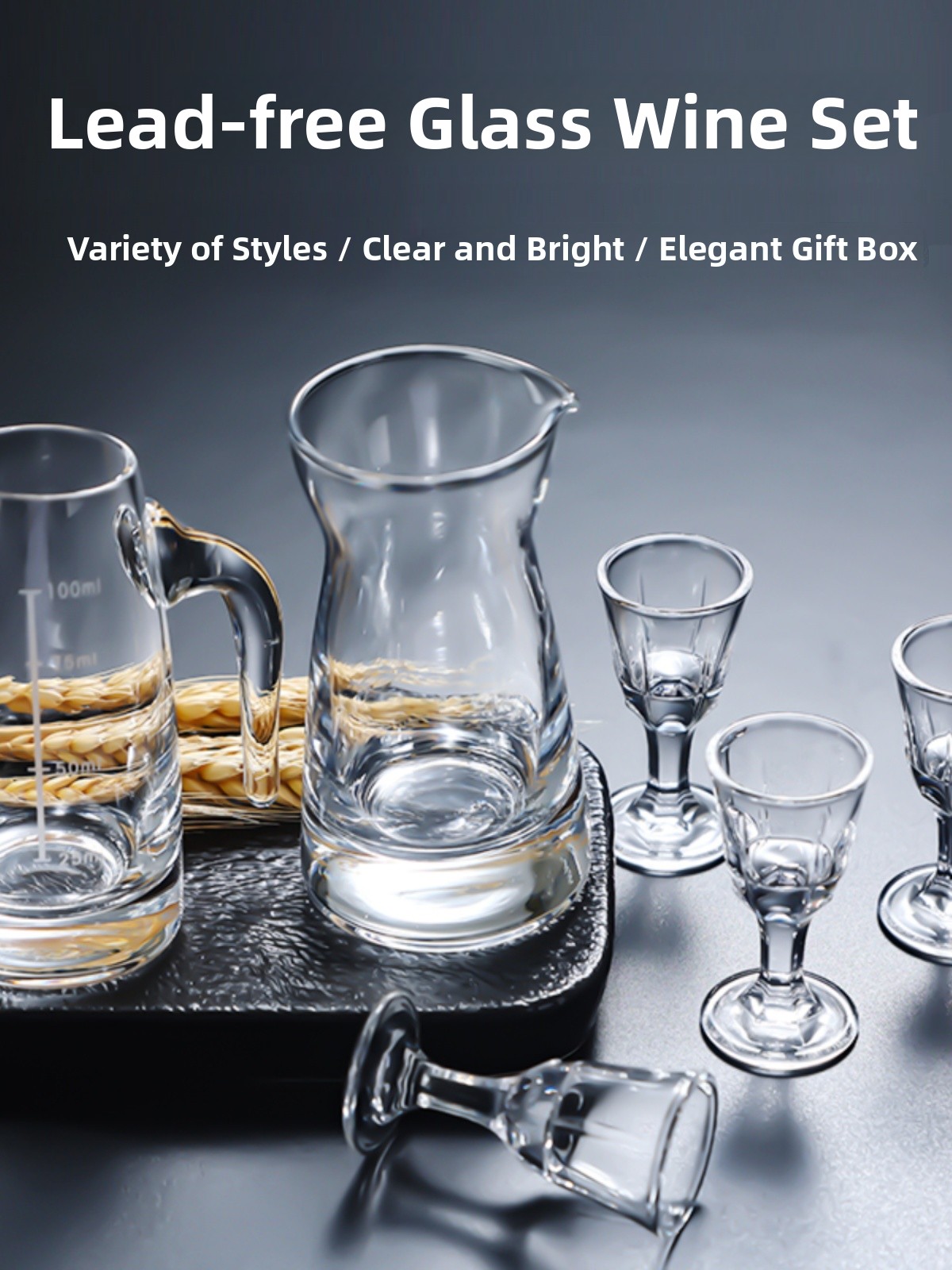 Set di bicchieri da liquore pi - Wine Glass Set Crystal recensione e prezzo