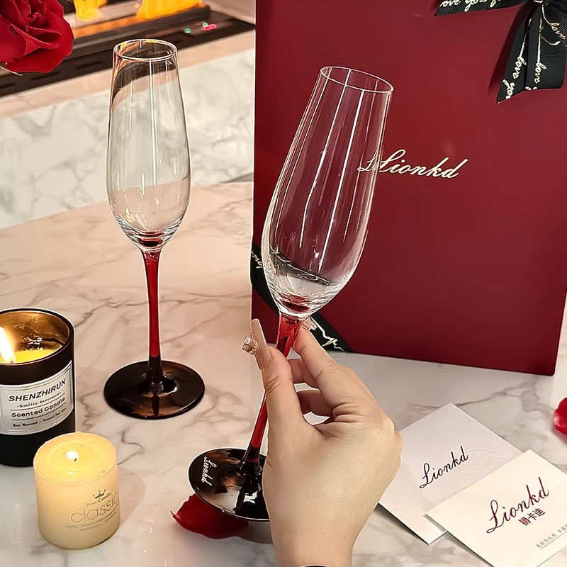 Set di bicchieri da champagne  - Wine Glass Set Crystal recensione e prezzo