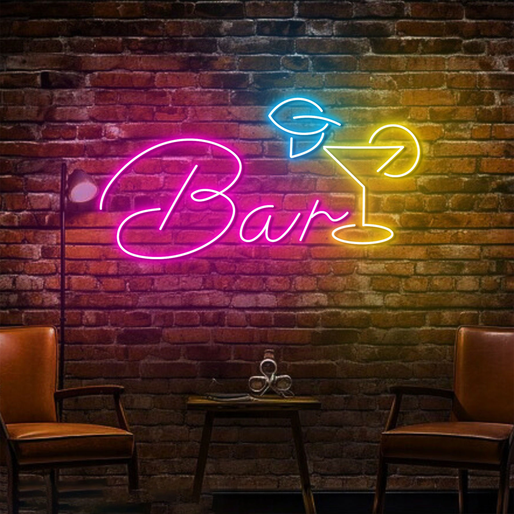 Open Bar Neon Sign Cocktail Ba - Wine Beer Pub recensione e prezzo
