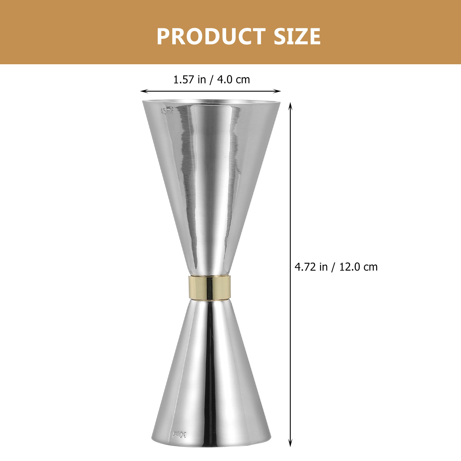 Bicchiere Dosatore Premium in  - Spirit Measure Jigger recensione e prezzo