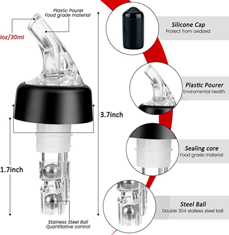 30 ml Bottiglia misurata autom - Spirit Measure Jigger recensione e prezzo